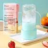 Mini Tragbare Elektrische Entsafter Entsaftungsbecher, Obst Orange Zitrone Milchshake Mixer Automatische Smoothie Frischepresse Mischbecher Geschenke Für Freundin, Camping