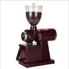 Xeoleo Electric Coffee Grinder 600N Coffee Mill Machine Coffee Bean Grinder Machine Flat Burrs研削客100W赤/黒