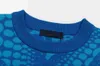 Xinxinbuy Men Designer Bluza bluza z kapturem Paris Dypkin Dots List Jacquard Women Black White Brown Grey XS-2xl