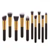 Makeup Brushes 10pcs Luxury Sets Foundation Powder Blush Eyeshadow Concealer Lip Eye Brush Cosmetics Maquiagem Beauty Tools