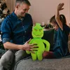 Kawaii Kerst Pluche Pop Pop Speelgoed Dierenpop Grappig Schattig Knuffelpop Kerstcadeau voor kinderen