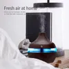 Humidifiers USB Humidifier Mist Aroma Diffuser Wood Grain Colorful Night Light 300ml Car Atomizer White Wood Grain YQ230926