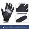 Gants à cinq doigts Gants d'hiver pour hommes imperméables coupe-vent gants froids Snowboard moto équitation conduite chaude écran tactile gant à glissière 230926