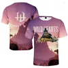 Magliette da uomo T-shirt Wild Hearts 3D a maniche corte Cool Donna Uomo Moda T-shirt estiva