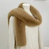 Scarves Qearlstar 180cm Super Long Faux Fur Scarf