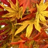 Dekorativa blommor Hög konstgjord blomma Autumn Color 4 Fork Tak med utomhusmodellering Träddekoration False 7 Färger