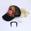 Feesthoeden Amerikaanse vlag Baseball Pet Tijgerstrepen Cosplay Carnaval Feest Grappig Union Haar Pruik Muts Hoed Baard Oorbellen Set Pak 230926