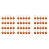 Dekorativa figurer 60 Pack Basketball Ball Keychains for Party Favors Stress School Carnival Reward Sports Centerpiece