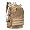 45L Outdoor Tactische Rugzak Grote capaciteit Oxford Schoudertas Waterdicht 900D Gym Trekking Molle Rugzak Camouflage Bagage Organizer Reisrugzakken