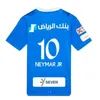 23/24 Al Hilal Saudi Neymar Jr Soccer Jerseys 2023 Malcom Neves Sergej Koulibaly Football Shirt Uniform