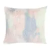 Zestawy pościeli Faux Fur Rainbow Pastel Comberter Zestaw Twin XL pastelowe zestaw łóżka