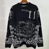 Plus Size Heren Hoodies Designer High Street Sweaters Merk gebreide sweatshirts Kleding Losse truien met lange mouwen