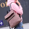 Schultaschen 2023 Einfache Stil Rucksack Frauen Leder Umhängetasche Für Teenager Mädchen Mode 2 Stück Set Rucksack Multifunktions Rucksäcke 230926