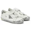 GoldEngooseSports Shoes White Italy Kids Size Children039sカジュアルシューズクラシックダーティダーティゴールデングリッターフックループSneake6766161 Pyl