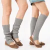 Chaussettes athlétiques pour femmes, Yoga, filles, jambières tricotées, couverture du corps pour gymnastique, Fitness, danse, Ballet, tuyau d'exercice, 2023