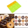 Moldes de cozimento Silicone Donut Donut Chocolate Muffin Pan Doce Bandeja de Gelo Molde Molde Home Cozinha Suprimentos