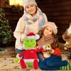 Kawaii Kerst Pluche Pop Pop Speelgoed Dierenpop Grappig Schattig Knuffelpop Kerstcadeau voor kinderen