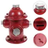 Garden Decorations Retro Fire Hydrant Mold Office Desk Decor Ornament Iron Model Home Adornment Decoration Craft House