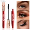 Mascara 4D Kroon Zwarte Dikke Curling Waterdichte Wimpers Gemakkelijk mee te nemen Verlenging Ogen Make-up Tool 230926