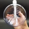 10 tum tung vattenpipa glas bong vatten rör rökande bong bubbler percolator + skål