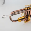 IL Belin Musical Instruments Mässing BB Trumpet Unik antik kopparsimuleringsyta Small BB Trumpet Inventory