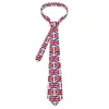 Bow Ties Męskie krawat flagi brytyjskie szyja brytyjska unii vintage fajny kołnierz graficzny impreza cosplay świetna jakość krawatów