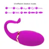 Vibratorer 10 Speed ​​USB -laddning Trådlös fjärrkontroll Klitoris Stimulerar Fish Tail Jump Egg Vibrator Vibration Sex Toys For Women 230925