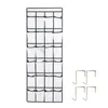 Storage Bags Closet Bathroom Breathable Space Saving Hanging Shoe Rack 24 Pockets Home Nonwoven Fabrics Wardrobe Bedroom Over Door