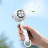 Xiaomi New Semiconductor Cooling Ice Coated Handheld Air Conditioner Fan USB Rechargeable Wireless Electric Hand Fan Ventilador