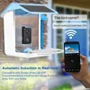 Gartendekorationen Solar Smart Bird Feeder mit Kamera 1080HD Nachtsicht AI Erkennung Artenverbindung Auto 230925