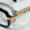Neue modische optische Brille 6032 Acetat quadratischer Rahmen Avantgarde-Form Deutschland Design-Stil transparente Brille klare Gläser Brillen