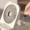 Pulvérisateur humidificateur à chargement USB, humidificateur de Volume d'air à trois vitesses avec bouton-poussoir et veilleuse multifonction, 1 pièce