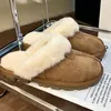 أستراليا المرأة التمهيد تسمان منصة بوتس مصمم Tazz Snow Winter Sheepers Slippers Womens Fur Fur Ladies Classic Ultra Mini Suede Boodies