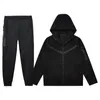 مصمم التكنولوجيا Fleece Mens Hoodie Tracksoist Pants Sportswear Womens Sportswear Full Zip Pants Stupl Stack