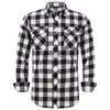 Men's Dress Shirts 2023 New Men's Plaid Flannel Shirt Spring Autumn Male Regular Fit Casual Long-Sleeved Shirts For (USA SIZE S M L XL 2XL) YQ230926