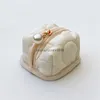 Cute Earphone Bag Pendant Mini Lipstick Storage Bag Fashion Coin Purse Multipurpose Student Wallet Square Beige Headphone Bags