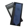 Arco laços itália texturas azul paisly pescoço gravata acessórios masculinos luxo para homem 2023 elegante masculino colar destacável homem presentes