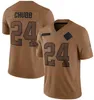 Maillots Salute To Service Limited 2023 24 Nick Chubb 2 Amari Cooper 4 Deshaun Watson 95 Myles Garrett 21 Denzel Ward 85 David Njoku 77 Wyatt Teller Donovan Peoples-Jones