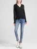 Damskie Knits Tees 100 Merino Wool Long Rleeve Cardigan Lightweight Button Down V Neck Podstawowy sweter 230925