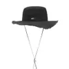 Summer Women's Bucket Hats Raw Edges Canvas Drawstring Hat Circumference 56-58cm234K