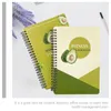 Journal Notepad Fitness Workout Planner Notebook Book Exercise Schedule Daily Diary Training Women Agenda Planning Gym Log Food