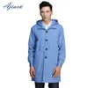 Men's Trench Coats Genuine Electromagnetic radiation protection hooded coat Intelligent monitoring room High Speed Rail EMF shielding clothing 230925