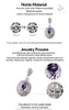 Pendant Necklaces Fleure Esme Cute Jewelry Christmas Pendants Charms For Women Gifts Drop Light Purple Cubic Zirconia Rhodium Plated R3182