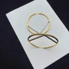 Fashion Hoop Huggie oorbellen voor dame Vrouwen Party Wedding Lovers gift engagement Sieraden voor Bruid Met DOOS NRJ258c