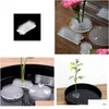 Donice japońskie japońskie ikebana kenzan plastikowy baza kwiatowa uchwyt na bazę kwiatową kwiatowe żaba igły stałe narzędzia kenzany odpowiednie dla szklanego po Otsuq