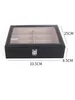 Jewelry Boxes PU Leather 8 bit Eyeglass Case Green Sunglasses Organizer Display Packaging box 230926