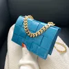 wholesale shoulder bags 12 colors classic embossed crocodile handbag flip woven chain bag this year's popular candy-colored leather mobile phone coin purse 570#