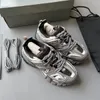 Balanciagalies Runners 3 Tracks Tracks Designer 30 Mens Women Balencigaas Leged Sneaker Runner Leather Triple S Sneakers Black White Casual Shoes 9 Enq7