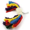 Otros suministros para pájaros Parrot Chew Toy Colgando Cuerda multicolor Anti-mordida Jaula Forrajeo Accesorios para mascotas