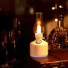 Luchtbevochtigers Vintage Lamp Ultrasone Luchtbevochtiger Aromatherapie Essentiële Olie Diffuser USB oplaadbare Luchtreiniger Retro Aroma Diffuser YQ230926